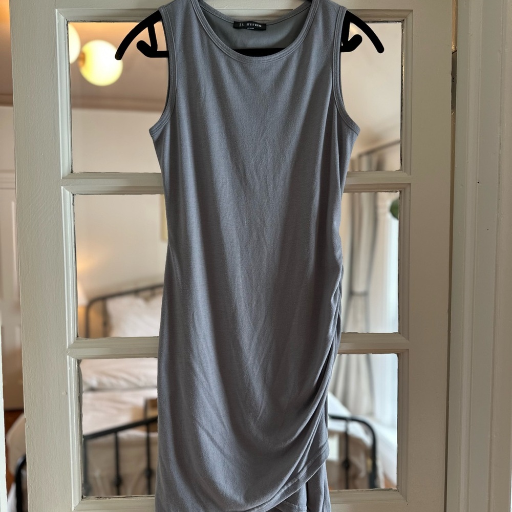 BTFBM Gray Sleeveless Mini Dress